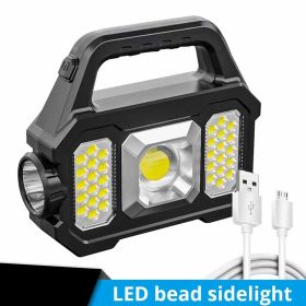 Rechargeable Solar Portable Lamp (Style: LED Bead Sidelight)