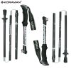 KORAMAN 1pair 37-43" Adjustable Collapsible Trekking Poles