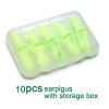 2/10Pcs Sleep Ear Plugs Noise Reduction Sound Insulation Earplugs