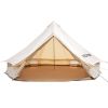 VEVOR 4-Person Canvas Bell Tent with Stove Jack – 3M