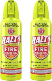 HALT! Handheld Fire Fighting Foam Spray (size: 2 Pack)