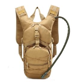 Men's Hiking Duffel Bag Tactical Water Bags Backpacks (Color: Brown)