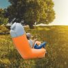 Inflatable Lounger Air Sofa Couch with Portable Organizing Bag