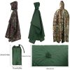 3-in-1 Waterproof Raincoat Backpack Cover