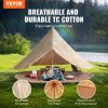 VEVOR 3-5 Person Canvas Glamping Bell Yurt Tent