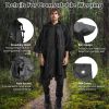 Unisex 3-in-1 Waterproof Hooded Rain Poncho