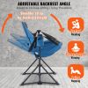 VEVOR Reclining Hammock Camp Chair with Cup Holder – 300lb Capacity
