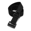 New nylon multi-function pure black training outdoor elastic elastic sports belt men's tactical belt